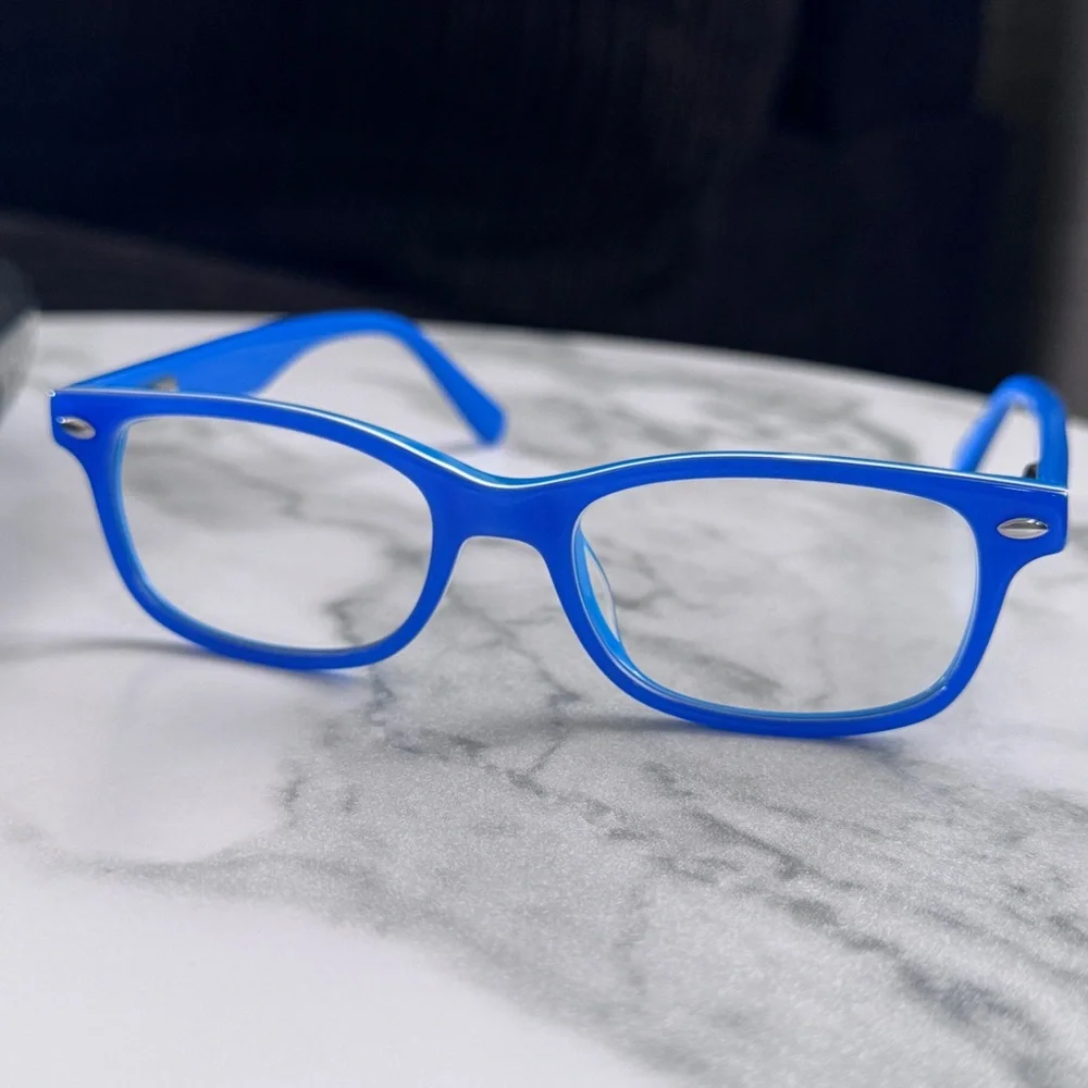 Vibrant Blue Kids Sunglasses